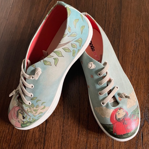 Little red ridding hood DoGo Shoes size 35 - Picture 2 of 5